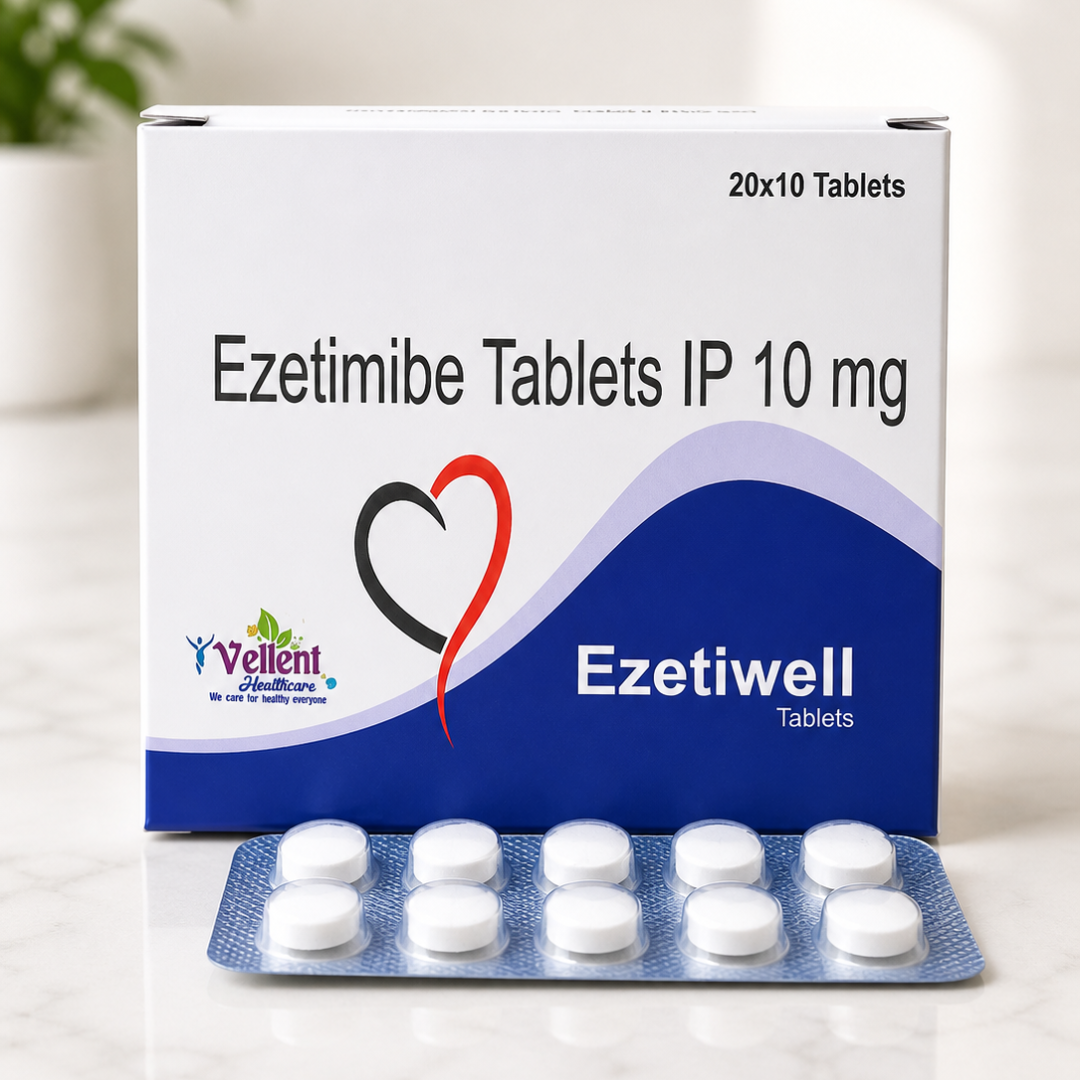 Ezetimibe Tablets IP 10 mg